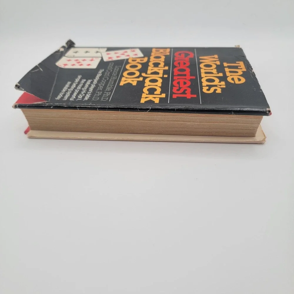 Lance Humble The World's Greatest Blackjack Book Hardcover 1st Ed 1980 Fair